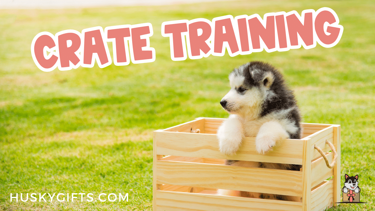 How To Crate Train A Husky Puppy