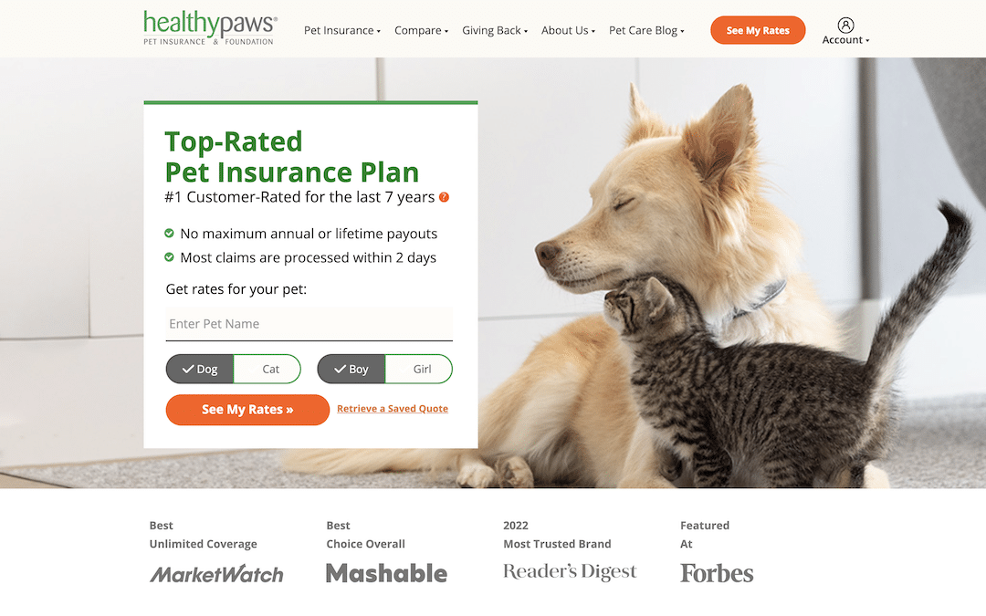 Healthy Paws Pet Insurance