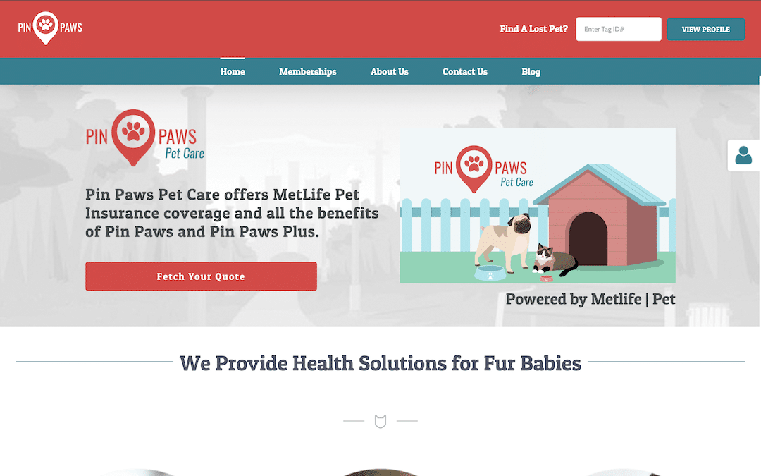Pin Paws Pet Insurance