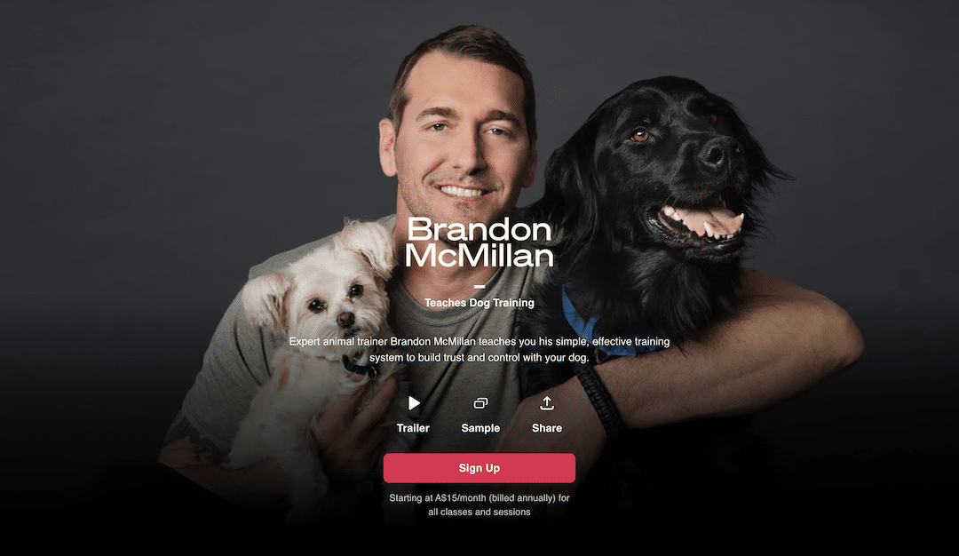 Brandon McMillan's Dog Training Masterclass