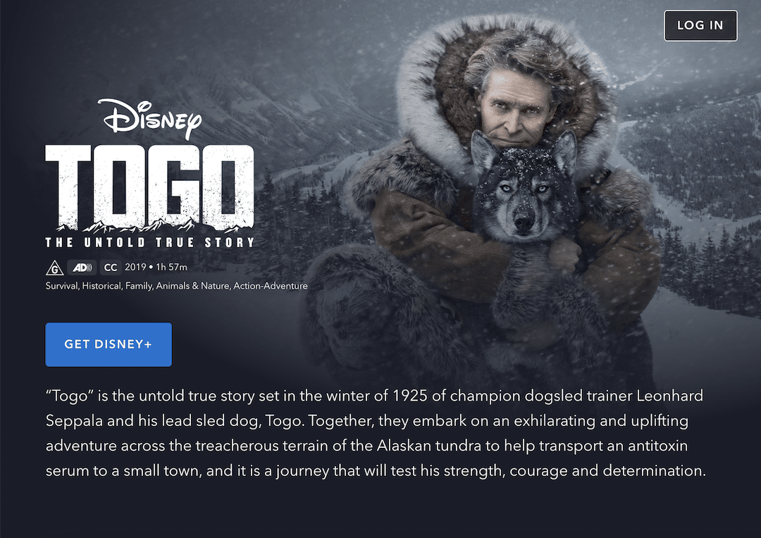 Togo: The Untold True Story | Disney+